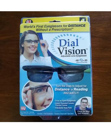Qingsi Adjustable Power Lenses Glassi Variable Focus Removal View Zoom Glasses