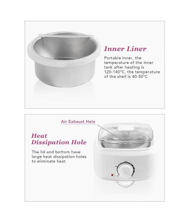 Mini Wax Warmer for Hair Removal - Easy Use Mini Wax Pot Heater (EU Plug) | Shop Now! - Buy Online on GoSupps.com