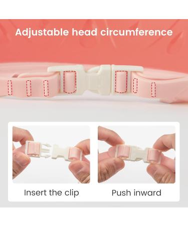 FUNUPUP Baby Shower Cap - Adjustable Hair Washing Shield for Kids - Pink Crown Design - Buy Online on GoSupps.com