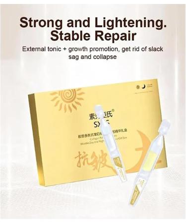 Longevity Factor Age-Less Anti-Wrinkle Contour Essence Longevity Factor Essence Double Collagen Serum Age-Less Collagen Serum (3 Box) - Buy Online on GoSupps.com