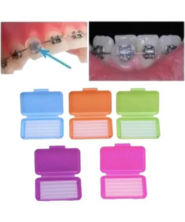 Braces Wax - 20 Pieces of Tooth Wax for Braces & Aligners | Dental Care Relief Wax for Orthodontics - Buy Online on GoSupps.com