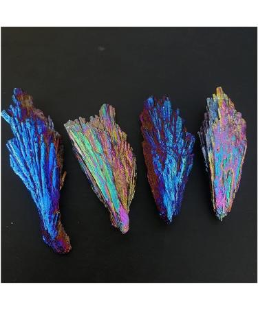 for Natural Blue Titanium Aura kyanite Cluster Rock s and Crystals Specimen Home Decor - Buy Online on GoSupps.com