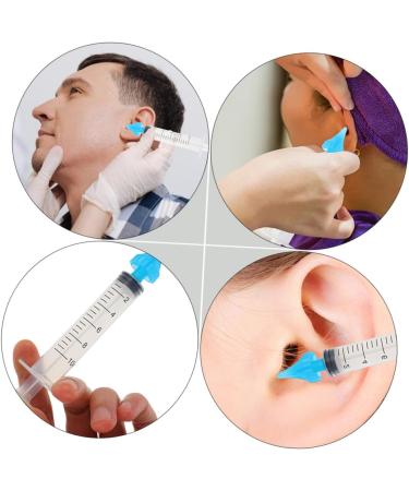 NOLITOY 6pcs Ear Wax Flusher Tool for Ear Cleaning Includes Precision Nozzle for Safe Wax Removal Flared Design Prevents Over-Insertion - Buy Online on GoSupps.com