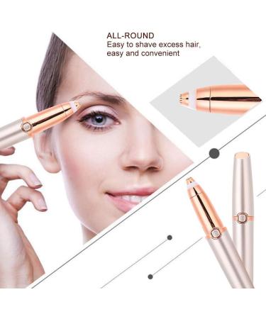Portable Electric Facial Hair Removal Trimmer for Women - USB Rechargeable Precision Eyebrow, Nose, Lip, and Body Groomer - Painless and Portable - Buy Online on GoSupps.com