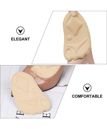 Lurrose 4 Pairs Sponge forefoot pad high heel liners gel Forefoot insert high heel insoles Non Slip Shoe Insert metatarsal insoles Shoe Pad 4d mesh stretch fabric - Buy Online on GoSupps.com