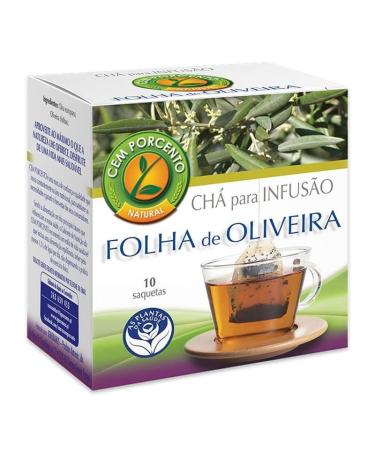 Cem Porcento - Olive Leaf (Olea europaea L.) - 8 x 10 teabags - 8 x 10 teabags (total: 80 teabags)