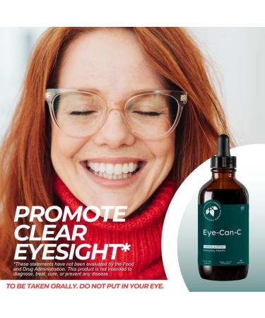 Mountain Meadow Herbs Eye-Can-C 4oz. | Liquid Vision Health and Support with Ginkgo Biloba, Night Vision, Dry-Eye Relief, Glare Reduction & Healthy Circulation Support - Buy Online on GoSupps.com