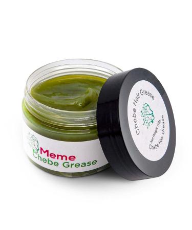 Meme Beauty Depot Hair Grease for Hair Growth-4 fl oz Hair Pomade Hydrating Hair Mask for Curly Hair with Chebe Powder and Karkar Oil-Perfect for Hair Shine Moisturizes Hair and Promote Hair Growth