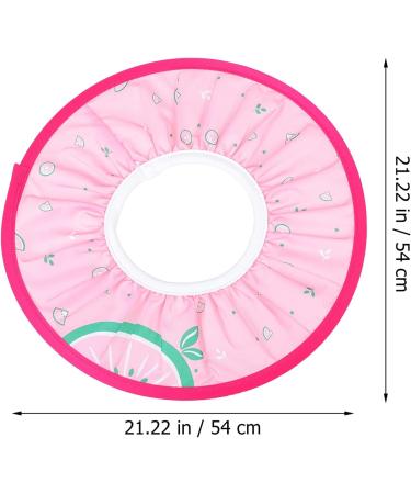 TOYANDONA Baby Bathing Cap | Adjustable Kids Shower Protection Hat - Pink - Buy Online on GoSupps.com