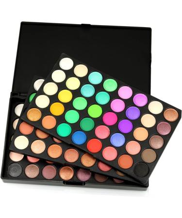 FOMIYES 120 Glitter Eye Shadow Shimmer Eyeshadow Glitter Palette Eye Shadow Palettes Makeup Make up 1 count (Pack of 1) Picture 1 - Buy Online on GoSupps.com