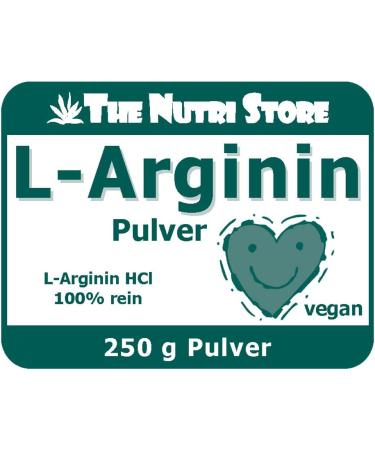 L-Arginine HCl 100% Pure Powder 250g - No Additives | Premium Quality for Optimal Health - Fast International Shipping - Buy Online on GoSupps.com