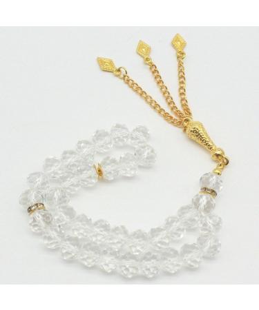 Oralgos Tasbih Prayer Rosary Bracelet | Fashionable Islamic Jewelry with Decorative Tassels | Perfect Party Gift - 1 Piece - Buy Online on GoSupps.com