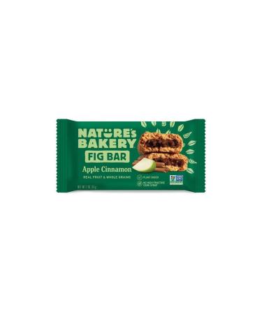 Nature's Bakery Apple Cinnamon Whole Grain Fig Bar - 6 ct. (12 oz.) | Real Fruit Snackbars - Buy Online on GoSupps.com