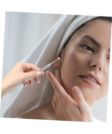 Healifty Facial Tools Auricular Probing Pen Set - Ear Manual Probe for Acupoint Detection and Massage - Silver, 2 Pcs - Buy Online on GoSupps.com