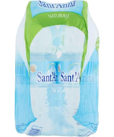 Sant'Anna Acqua Natural Organic PET Mineral Bottles 0.5 L Pack of 12 - Buy Online on GoSupps.com
