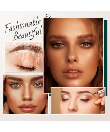 5Pcs Magic Eyebrow Pencil 2024 Upgrade Waterproof Microblading Eyebrow Pencil Contouring Pen 4 Tipped Precise Brow Pen Fine Stroke Microblading Eyebrow Pencil Creates Natural (A-reddish brown One Size) One Size A-reddish Brown - Buy Online on GoSupps.com