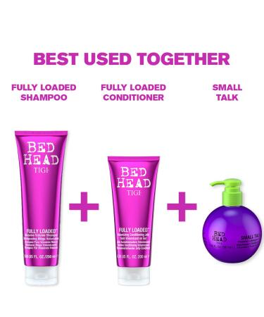 Bed Head Fully Loaded Massive Volume Shampoo 8.45oz - Volumizing Hair Care - Buy Online on GoSupps.com