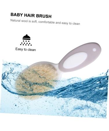 Healvian 2pcs Baby Shampoo Set Baby Brushes for Hair Shower Hair Brush Scalp Comb Infant Grooming Brush Baby Bristle Brush Infant Hair Brush Infant Care Hair Brush Wool Brush Plastic  Wool - Buy Online on GoSupps.com