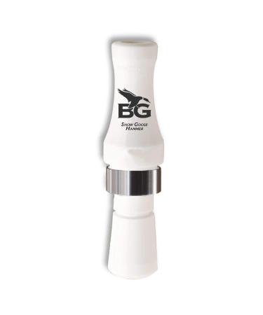 Buck Gardner BGC Snow Goose Call - White - Polycarbonate