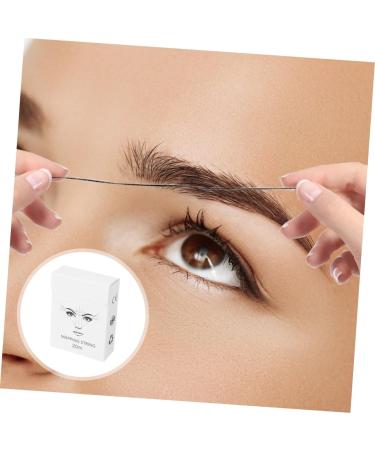 Hemoton 1Box Eyebrow Makeup Tool Eyebrow Ruler cosmetic Eyebrow Drawing Auxiliary Tool ink line 6x4.5cm White - Buy Online on GoSupps.com