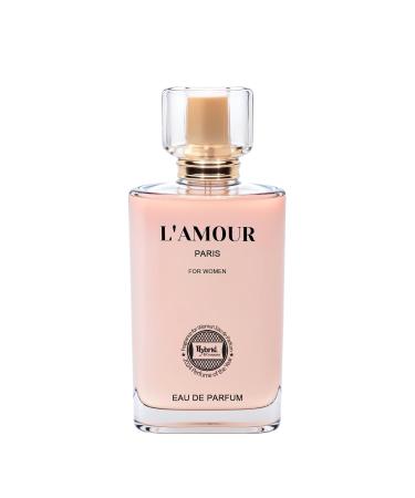 Hybrid & Company Women L'Amour Paris Eau De Parfum Natural Spray Vaporisateur 3.4 Fl Oz L'AMOUR PARIS 3.4 Fl Oz (Pack of 1) - Buy Online on GoSupps.com