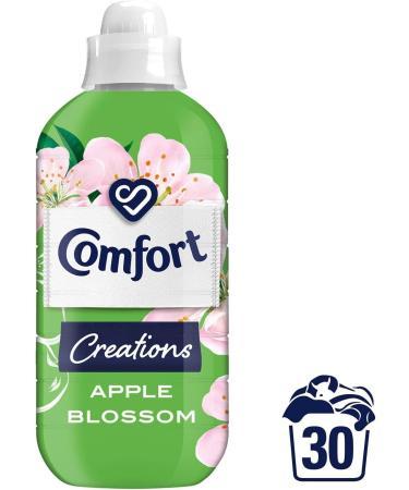 Comfort Creation Concentrated Fabric Conditioner with 100 Days of Long Lasting Fragrance and Softness Intense Liquid Fabric Softener 30 Washes 900 ml (Apple Blossom Buy 4) - Buy Online on GoSupps.com