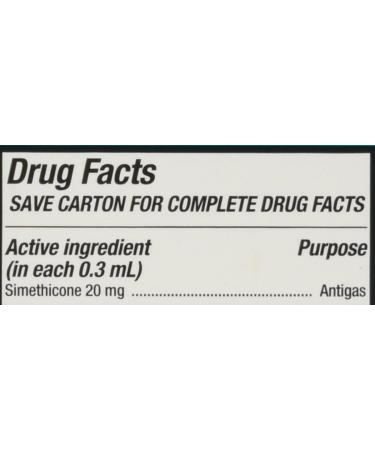 Gas Relief Drops for Newborns & Children | Simethicone 20mg/0.3ml Dye-Free | 6 Pack 1oz Total | Generic Mylicon Alternative - Buy Online on GoSupps.com