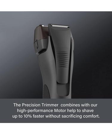 GeRRiT Men's Electric Foil Shaver - Rechargeable Wet & Dry Cordless Razor with Pop-up Trimmer & Precision Sideburn Shaver - International Shipping Available - Buy Online on GoSupps.com