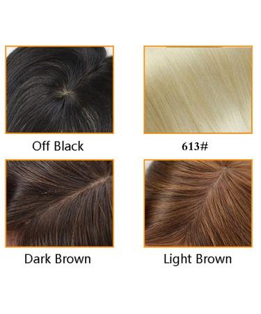 Mono Topper Human Hair Wig - 11 Clip-In Hairpiece for Women with Thinning Hair | International Shipping - Buy Online on GoSupps.com