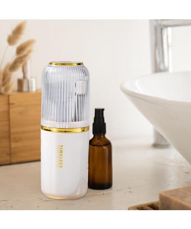 Magideal 3x Travel Toothbrush Holder - Reusable Storage Container for Business Trips | Compact Toothpaste & Toothbrush Organizer - Buy Online on GoSupps.com