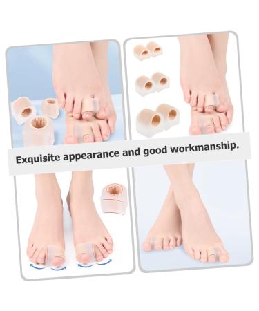 FRCOLOR Toe Splitter Men - 2 Pairs Comfortable Gel Spacers & Splints for Big Toe Correction | Reusable Toe Separators - Buy Online on GoSupps.com