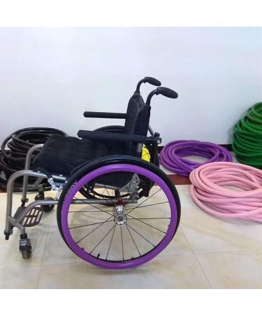 Wheelchair Push Rim Covers Wheelchair Cover Wheelchair Accessories Wheelchair Push Rim Covers 1 Pair Non-Slip Wear-Resistant Hand Push Cover (Color : Purple Size : 24inch) 24inch Purple - Buy Online on GoSupps.com