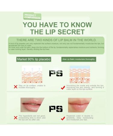 Allbesta 99% Natural Aloe Vera Lipstick Lip Balm - Color Changing Formula for Beautiful Lips - Buy Online on GoSupps.com