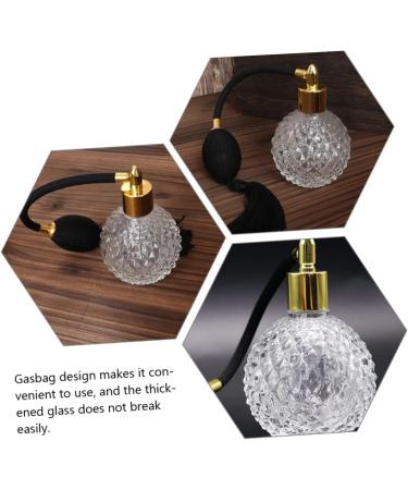 Angoily Perfume Bottle Mini Vintage Perfume Spray Bottle - Refillable Liquid Container for Travel Skincare Lotion - 100ml Glass Men Perfume Mens Powder Man White Retro Bottle - Buy Online on GoSupps.com