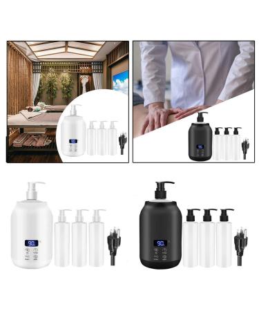 Sleek White Electric Oil Bottle Warmer | International Shipping Available - Buy Online on GoSupps.com