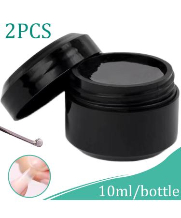 Solid Nail Glue for Soft Gel Nail Tips 2PCS 10ml Press on Nail Glue Clear DIY Nail Glue Gel for Home Nail Glue for Acrylic Nails Fake Nails Solid Nail Glue - Buy Online on GoSupps.com