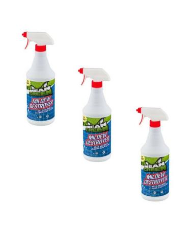 Mean Green Mildew Destroyer with Bleach, 32.0 FL OZ (pack of 3)