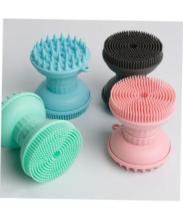 Angoily 1pc Three-in-one Bath Scalp Silica Gel Pink Washbasin - Buy Online on GoSupps.com