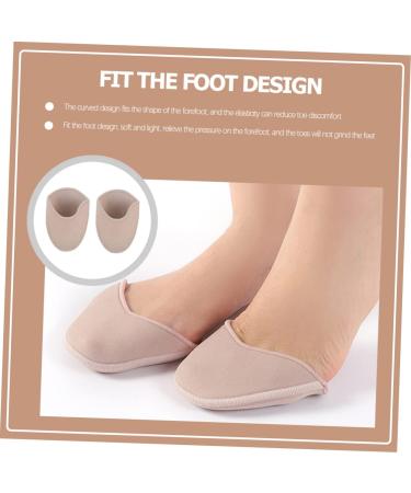 NOLITOY Toe Shoe Inserts & Protector - 2 Pairs Ballet Dance Toe Pads & High Heel Socks - Comfort & Support for Women - Buy Online on GoSupps.com