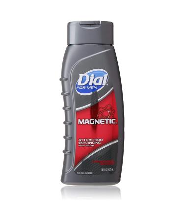 Magnetic Attraction Enhancing Body Wash Men by Dial 16 Ounce