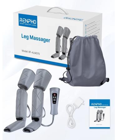 RENPHO Leg Massager: Air Compression Foot Calf Thigh Massage for Circulation, Pain Relief, Swelling Reduction, Muscle Relaxation - 6 Modes, 4 Intensities - Men Women Gift - Buy Online on GoSupps.com