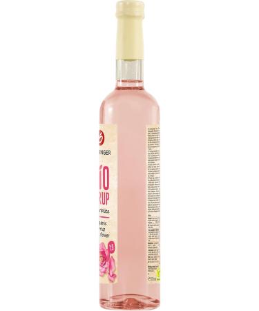 H llinger Sirop de fleur de rose biologique v g talien bouteille en verre de 3x500 ml saveur florale - Buy Online on GoSupps.com