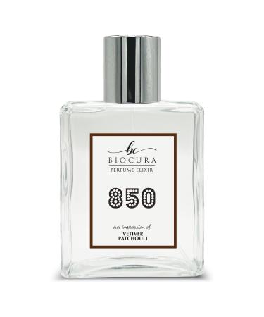 BC Perfume 850 Inspired by Vetiver Patchouli For Women & Men Fragrance Dupes Eau de Parfum Bottle 3.4 Fl Oz/100ml