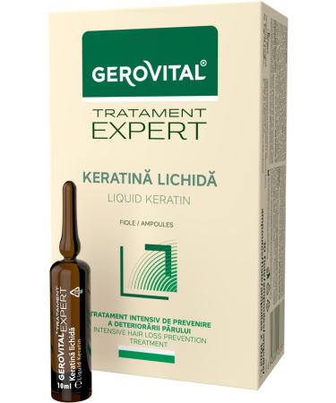 Farmec SA Gerovital Expert Treatment Liquid Keratin 10 vials x 10 ml
