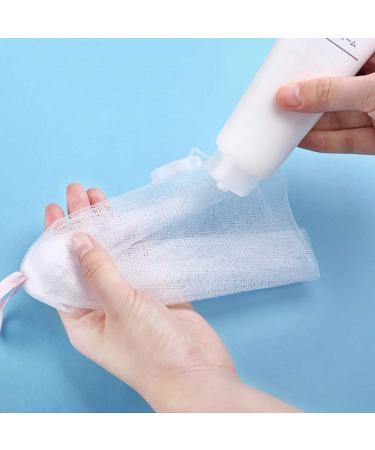 2pcs Bubble Net for Foam Making | Mesh Skin Care Tool | Facial Body Saver Pouch - Buy Online on GoSupps.com