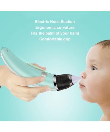 Electric Baby Nose Suction - Dual Purpose Silicone Tip, Adjustable Earwax Remover - Buy Online on GoSupps.com