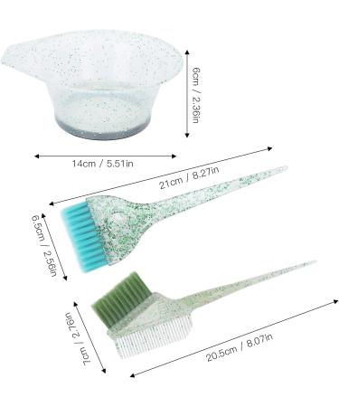 Hair Dye Mixing Bowl Hair Dye Kit Good Elasticity Complete Professional Ergonomic for Hair Salon for Hairdresser - Buy Online on GoSupps.com