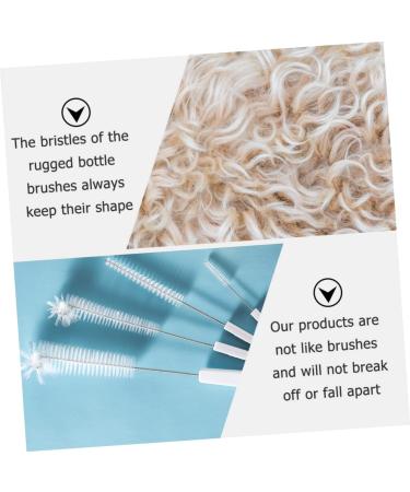 Solustre Silicone Bottle & Glassware Cleaning Brush - 2 Pack | Durable Long Handle | Perfect for Baby & Household Use - Buy Online on GoSupps.com