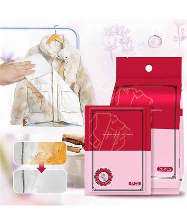 Realisticm Stain Removal Wet Wipes Clothing Stain Removing Wipes Individual Wrapped Cleaning Wipes Emergency Stain Rescue Stain Remover for Cleaning Clothes Shoes (3 Bag) - Buy Online on GoSupps.com