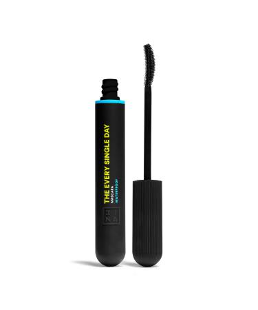 3ina Makeup - The Every Single Day Waterproof Mascara - Black Mascara Lengthening and Shaping Effect - Mascara with Hourglass Brush - Mascara for Sensitive Eyes - Vegan - Cruelty Free